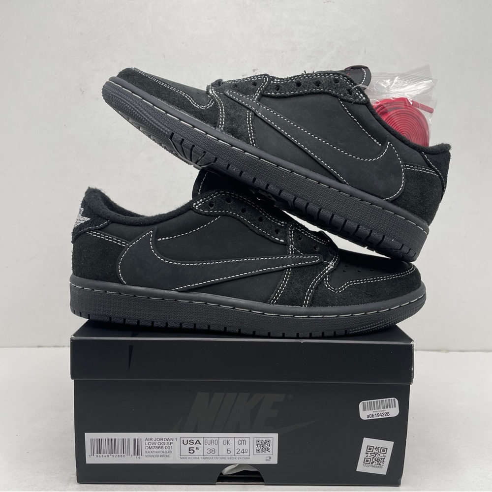 Nike Air Jordan 1 Retro Low SP Travis Scott “Black Phantom” 2023 - Picture 1 of 4